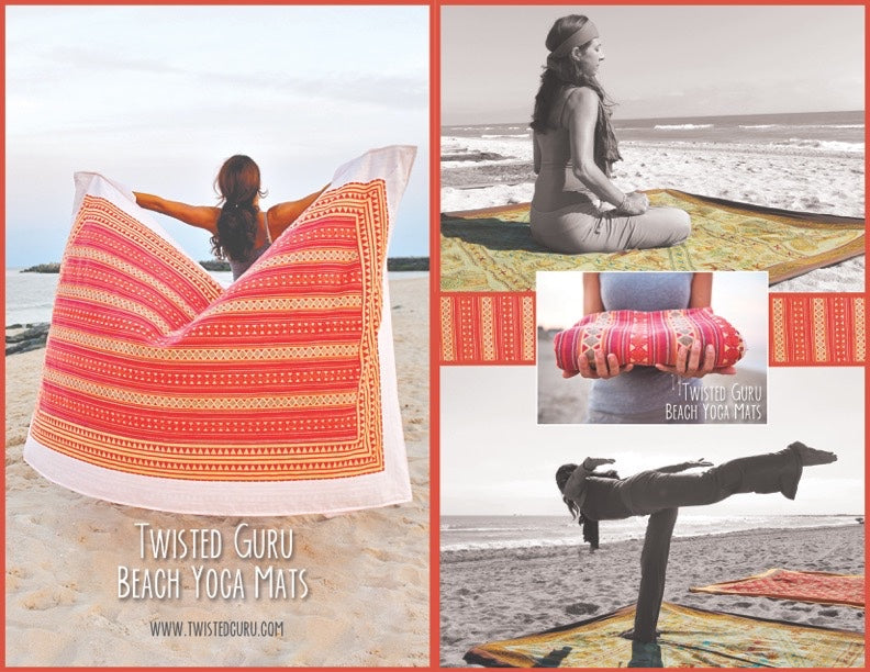BEACH YOGA MATS Twisted Guru