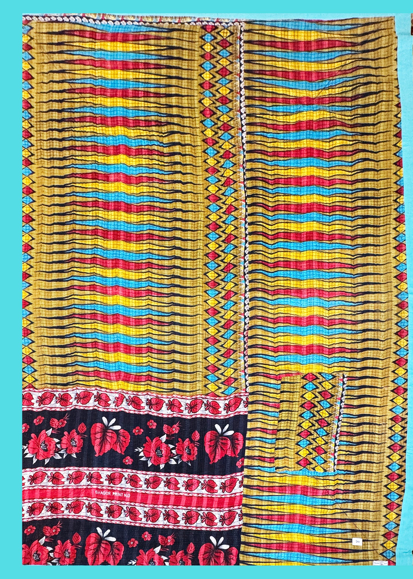 Tiger's Eye Kantha