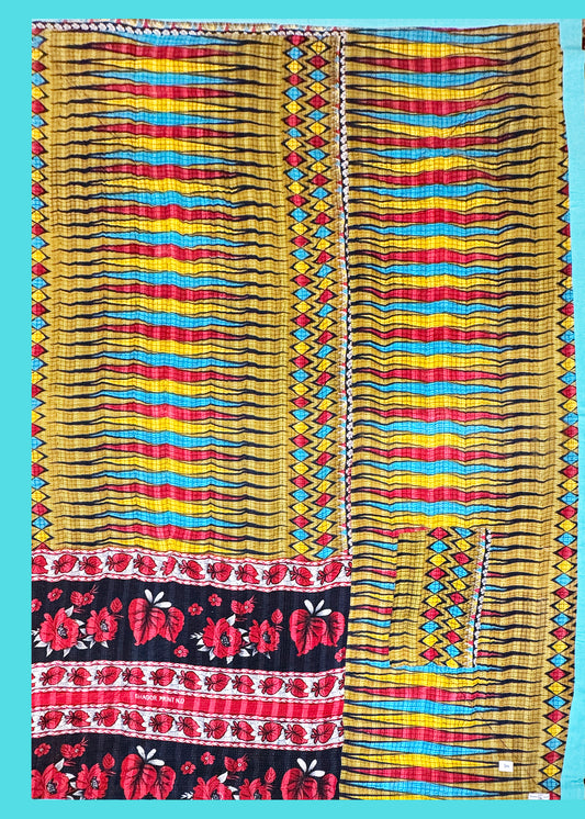 Tiger's Eye Kantha